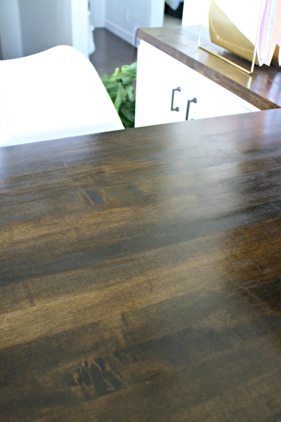 Everything you need to know about butcher block counters! Thrifty